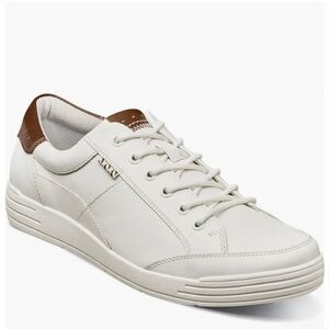 NUNN BUSH Kore City Walk Lace up Men's White Sneakers Size 10